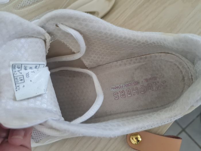 Skechers Tresair Uno Glitairy blanc - photo numéro 5