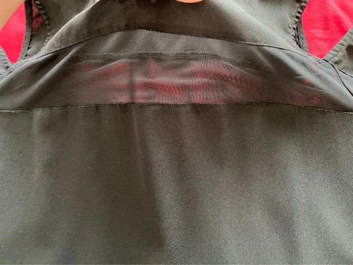 Haut blouse manches transparentes taille 50 - photo numéro 5