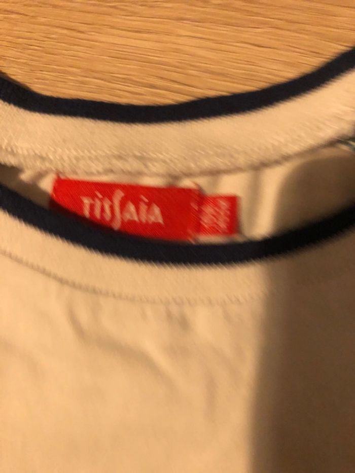 Tissaia - t shirt ML garçon 10ans - photo numéro 3