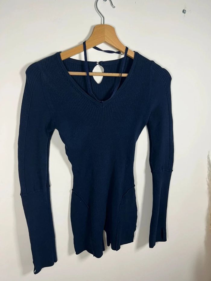 Combi short Cielo bleu marine Jacquemus - photo numéro 4