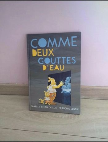 Livre 📖 comme deux gouttes d'eau 5€