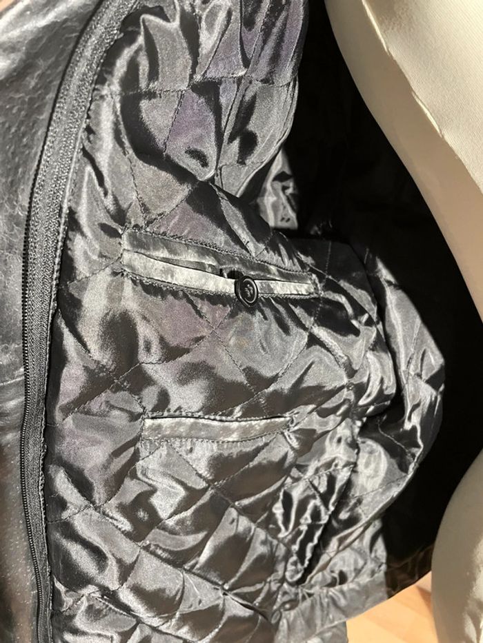 Veste en cuir homme - photo numéro 4