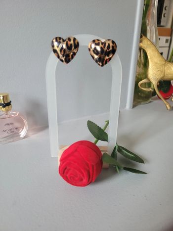 Clips cœurs panthères