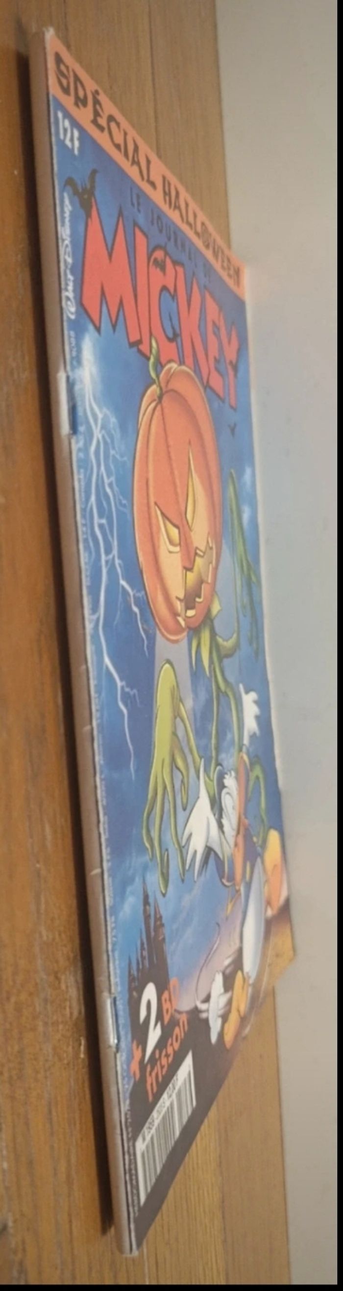 Ancien journal de mickey avec livret haribo spécial halloween N°2523S 2000 vintage - photo numéro 10