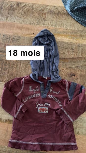 T shirt manches longues 18 mois
