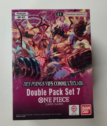 Double pack set 7 one piece op11 français des poings vifs comme l'éclair