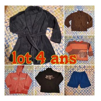 Lot 4 ans Garçon