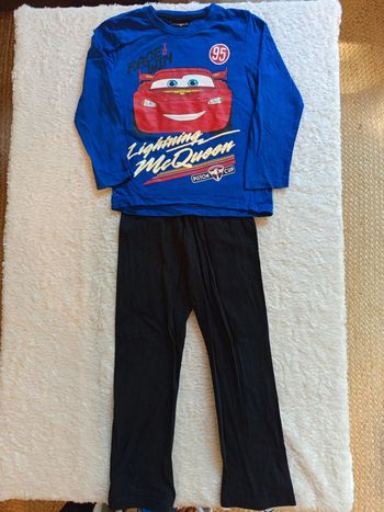 Pyjama long 2 pièces mi saison Disney Pixar Cars en 6 ans