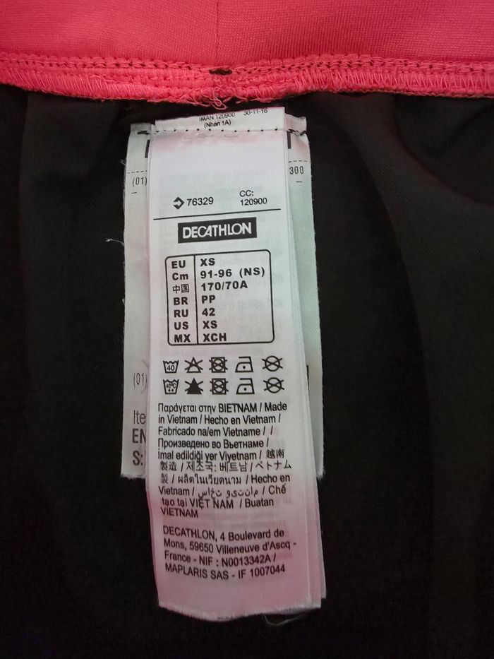 Short de sport Décathlon taille XS - photo numéro 4