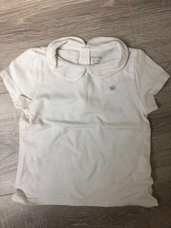 T-shirt col Claudine