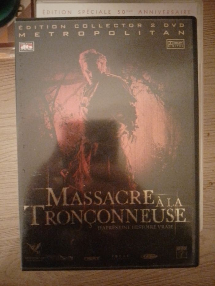 Dvd massacre a la tronçonneuse edition collector 2 dvd