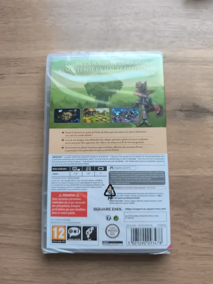 Legend of mana switch - photo numéro 2
