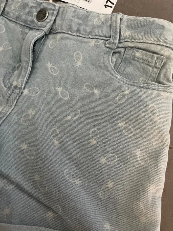 8 ans short du pareil au même bleu ananas - photo numéro 2