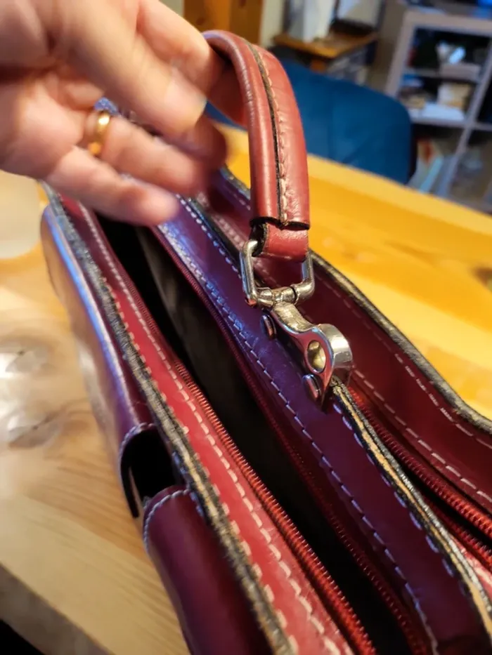 Cartable cuir - photo numéro 7