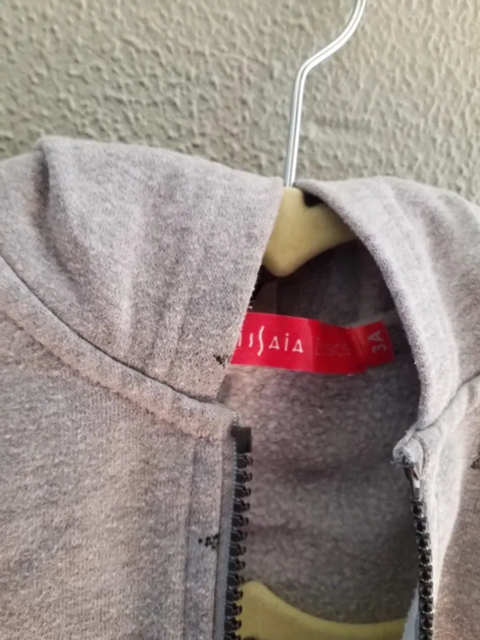 Sweat zippe tissaia 3 ans - photo numéro 3