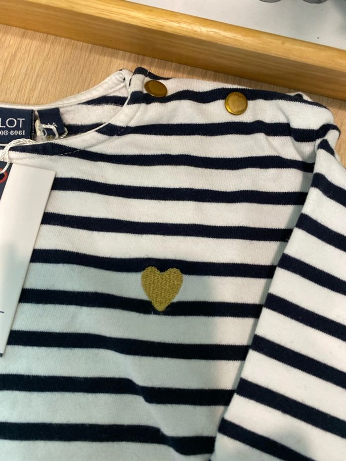 Marinière doublée polaire neuve hublot - photo numéro 3