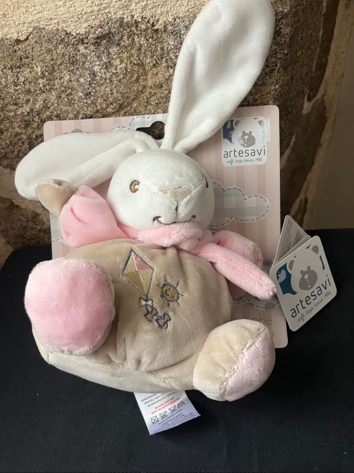 Doudou lapin neuf Artesavi - photo numéro 6