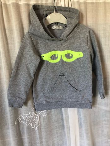 Pull sweat d’été à capuche 12 mois CKW