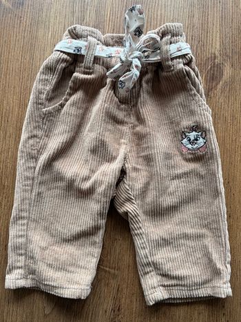 Pantalon bébé Disney beige Aristochat 0-3 mois