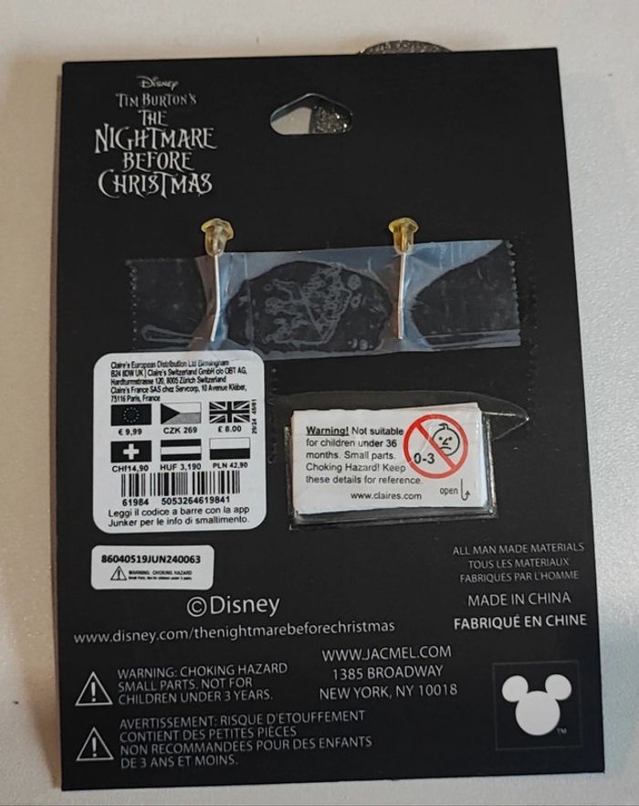 Pendants d'oreilles Jack Skellington - photo numéro 4