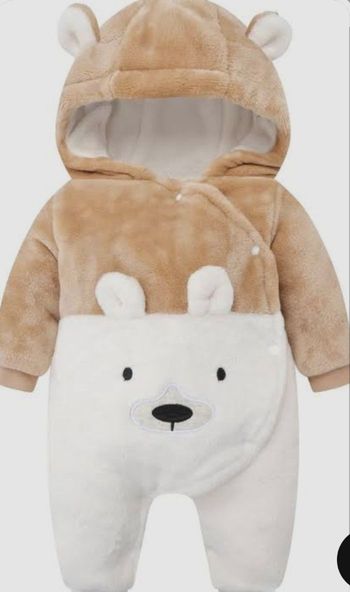 Combinaison bébé hiver polaire neuve