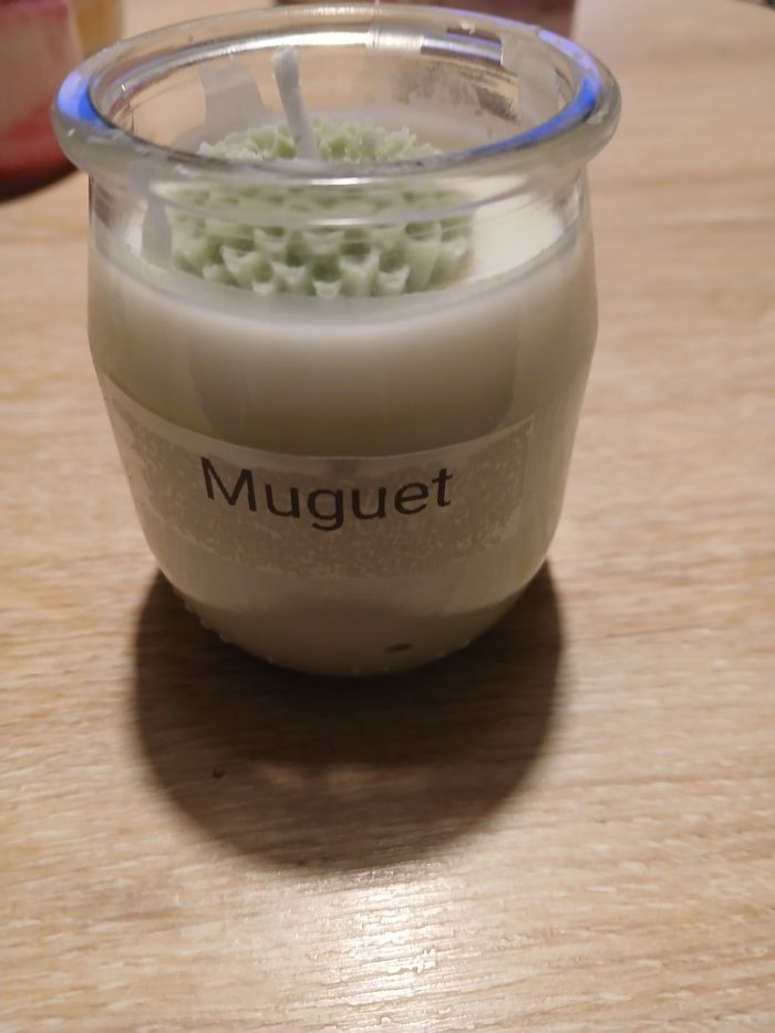 Bougie senteur muguet