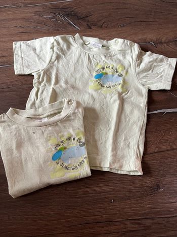 Lot T-shirts bébé garçon