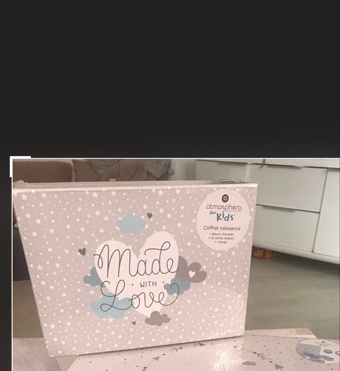 Coffret  naissance welcome atmosphera  neuf