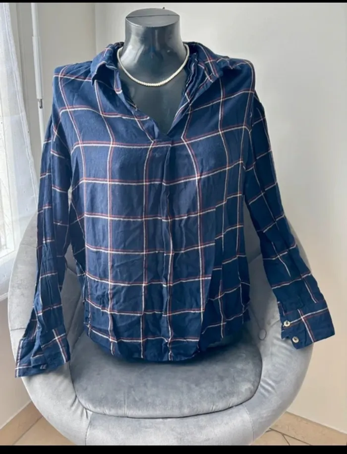 Chemise à carreaux Primark – Taille 38 - photo numéro 3