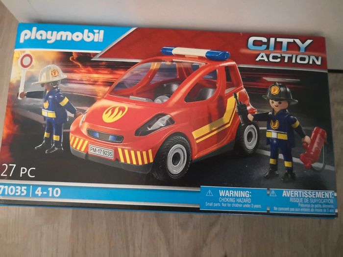 Playmobil 71035 pompiers neuf