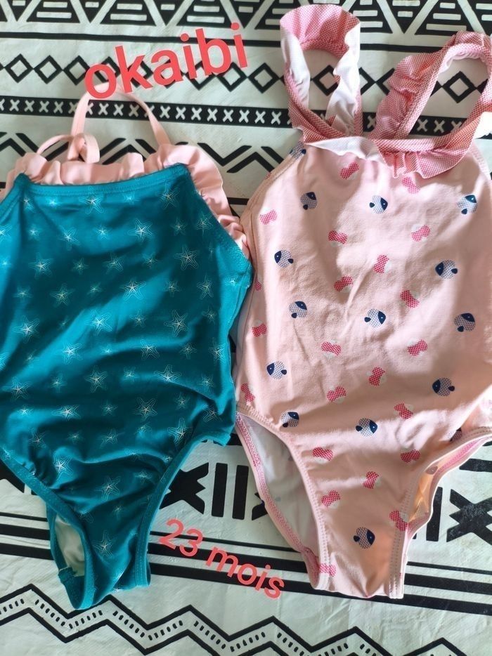 Lot maillot de bain 23 mois