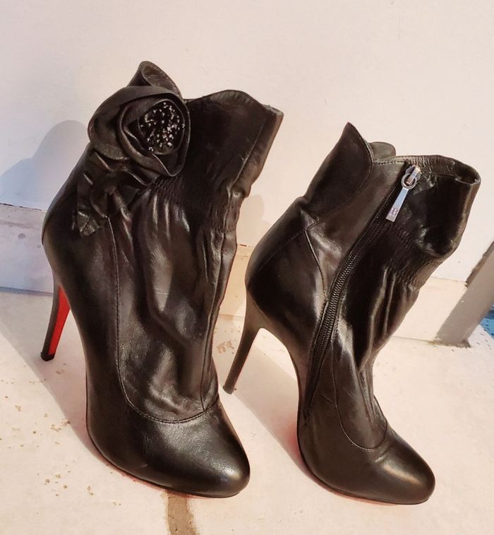 Chaussures Basconi en Cuir Véritable - Taille 39, Élégance et Exclusivité - photo numéro 7