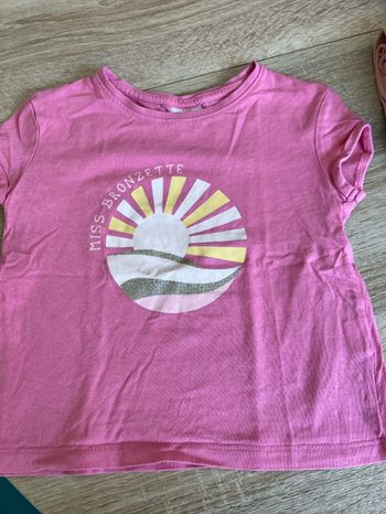 T-shirt fille 2 ans