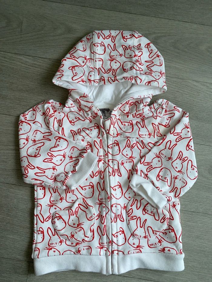 Gilet zippée 12mois - photo numéro 2