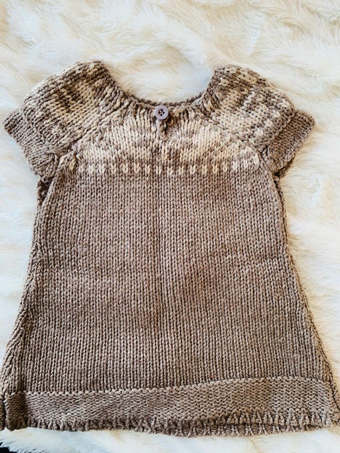 Lot de 2 robes et gilet 6 mois - photo numéro 7