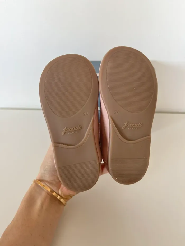 Chaussures ballerines roses Jacadi - photo numéro 3