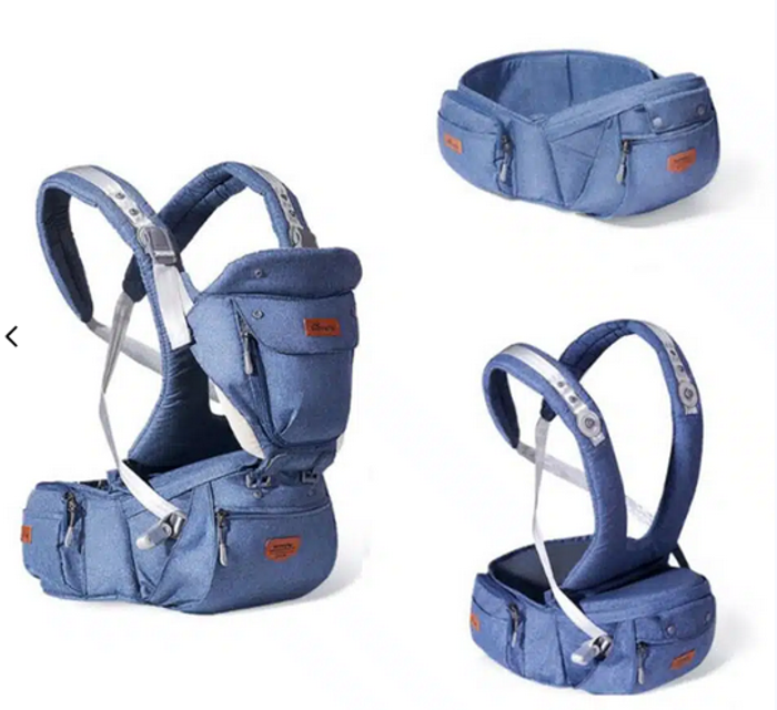 Porte-bébé ergonomique bleu SUNVENO - photo numéro 5