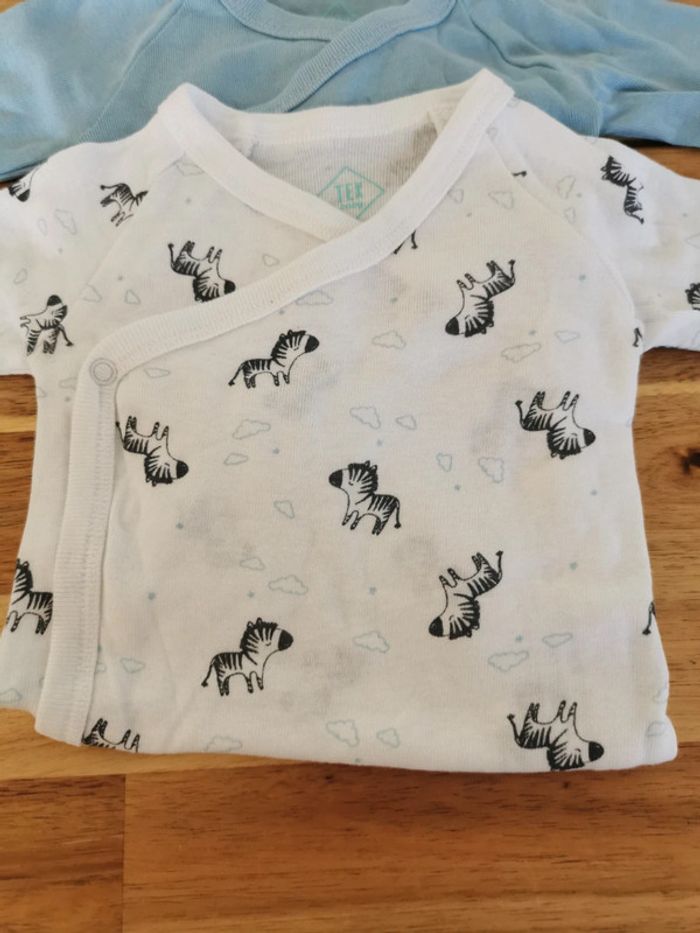 Lot body manches longues TeX 3 mois - photo numéro 3