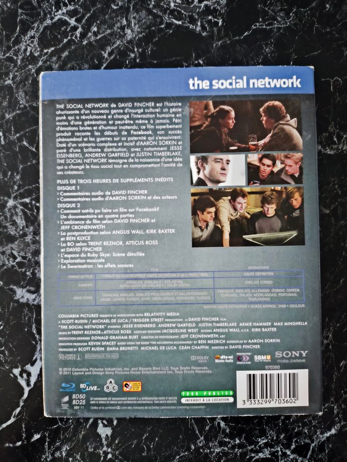 The Social Network en Blu-ray - photo numéro 2