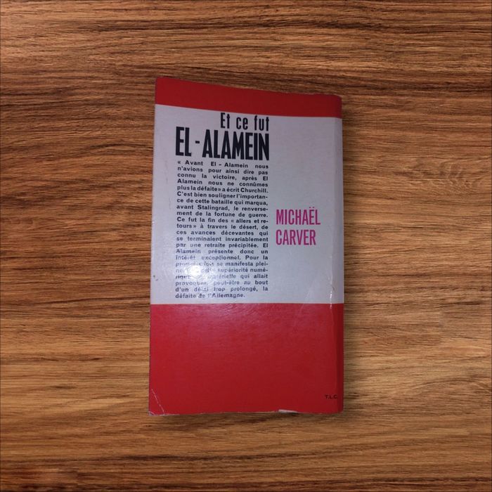 Et ce fut El-Alamein de M. Carver - photo numéro 2