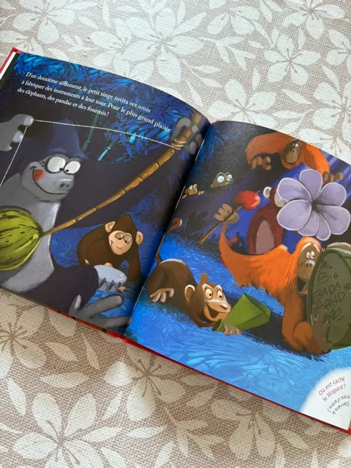 Le singe et le Léopard 📚 - photo numéro 2