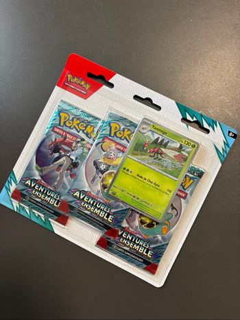 Tripack Pokémon Aventures ensemble NEUF