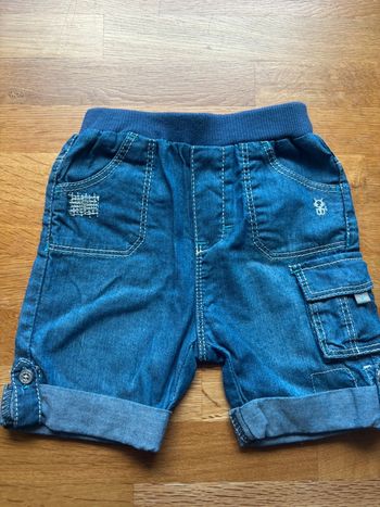 Short jean Obaibi 3 mois garçon