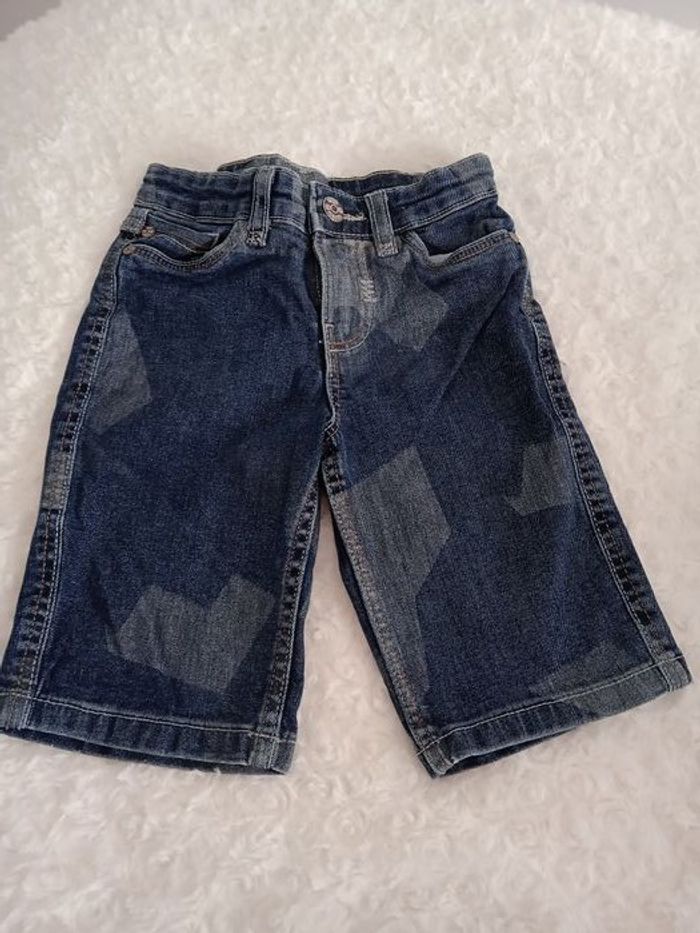 Lot de 2 shorts en jean 3-4 ANS - photo numéro 4