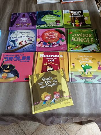 Lot petits livres enquête