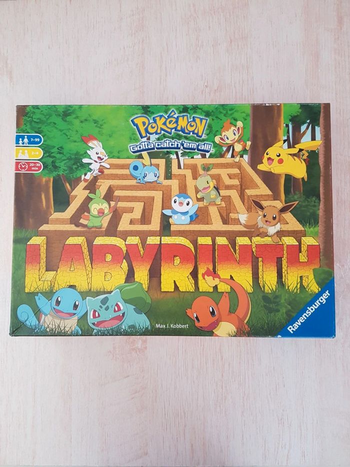 Labyrinth jeu Pokémon de Ravensburger - photo numéro 2
