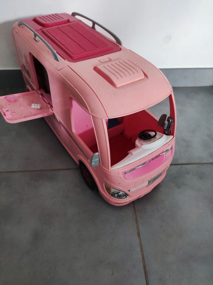 Camping car barbie