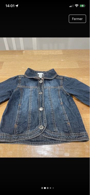 Veste en jean 18 mois