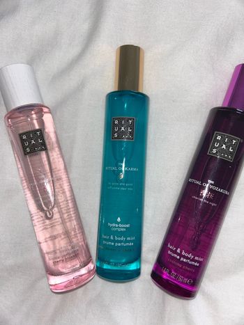 3 brumes parfumée de Rituals