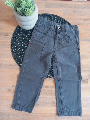 Pantalon bébé garçon Mini Gang – 18 mois – Gris